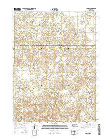 Purdum SW Nebraska Current topographic map, 1:24000 scale, 7.5 X 7.5 Minute, Year 2014