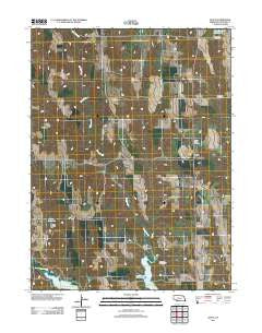 Quick Nebraska Historical topographic map, 1:24000 scale, 7.5 X 7.5 Minute, Year 2011