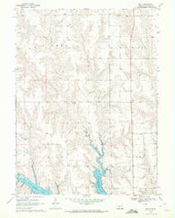 Quick Nebraska Historical topographic map, 1:24000 scale, 7.5 X 7.5 Minute, Year 1970