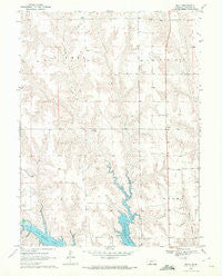 Quick Nebraska Historical topographic map, 1:24000 scale, 7.5 X 7.5 Minute, Year 1970