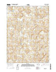 Rackett Nebraska Current topographic map, 1:24000 scale, 7.5 X 7.5 Minute, Year 2014