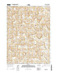 Rackett SE Nebraska Current topographic map, 1:24000 scale, 7.5 X 7.5 Minute, Year 2014