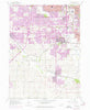 Ralston Nebraska Historical topographic map, 1:24000 scale, 7.5 X 7.5 Minute, Year 1956