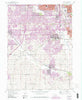 Ralston Nebraska Historical topographic map, 1:24000 scale, 7.5 X 7.5 Minute, Year 1956