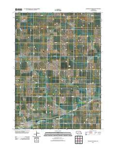 Randolph North Nebraska Historical topographic map, 1:24000 scale, 7.5 X 7.5 Minute, Year 2011