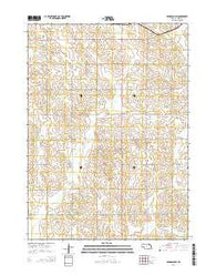 Randolph SW Nebraska Current topographic map, 1:24000 scale, 7.5 X 7.5 Minute, Year 2014