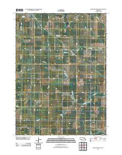 Randolph South Nebraska Historical topographic map, 1:24000 scale, 7.5 X 7.5 Minute, Year 2011