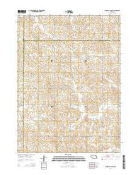 Randolph South Nebraska Current topographic map, 1:24000 scale, 7.5 X 7.5 Minute, Year 2014