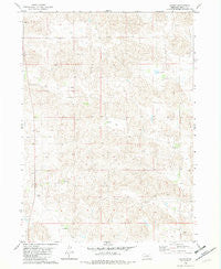 Raven Nebraska Historical topographic map, 1:24000 scale, 7.5 X 7.5 Minute, Year 1982
