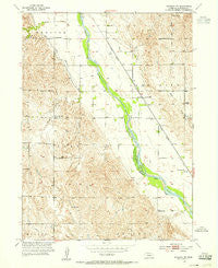 Ravenna NW Nebraska Historical topographic map, 1:24000 scale, 7.5 X 7.5 Minute, Year 1953
