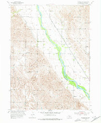 Ravenna NW Nebraska Historical topographic map, 1:24000 scale, 7.5 X 7.5 Minute, Year 1953