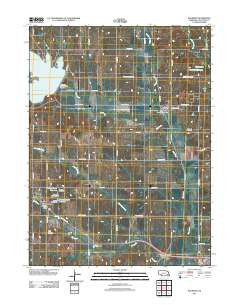 Raymond Nebraska Historical topographic map, 1:24000 scale, 7.5 X 7.5 Minute, Year 2011