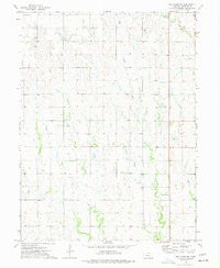 Red Cloud NE Nebraska Historical topographic map, 1:24000 scale, 7.5 X 7.5 Minute, Year 1974