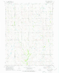 Red Cloud NW Nebraska Historical topographic map, 1:24000 scale, 7.5 X 7.5 Minute, Year 1974
