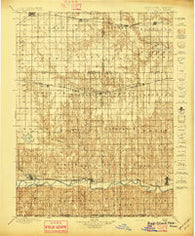 Red Cloud Nebraska Historical topographic map, 1:125000 scale, 30 X 30 Minute, Year 1897