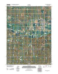 Red Cloud Nebraska Historical topographic map, 1:24000 scale, 7.5 X 7.5 Minute, Year 2011