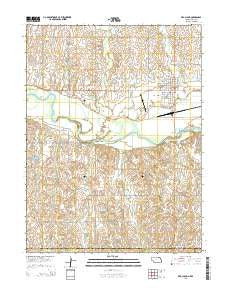 Red Cloud Nebraska Current topographic map, 1:24000 scale, 7.5 X 7.5 Minute, Year 2014