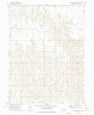 Republican City NE Nebraska Historical topographic map, 1:24000 scale, 7.5 X 7.5 Minute, Year 1973