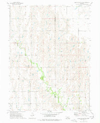 Republican City NW Nebraska Historical topographic map, 1:24000 scale, 7.5 X 7.5 Minute, Year 1974