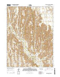Republican City NW Nebraska Current topographic map, 1:24000 scale, 7.5 X 7.5 Minute, Year 2014