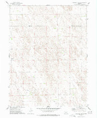 Reservoir Lake SE Nebraska Historical topographic map, 1:24000 scale, 7.5 X 7.5 Minute, Year 1973