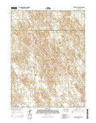 Reservoir Lake SE Nebraska Current topographic map, 1:24000 scale, 7.5 X 7.5 Minute, Year 2014