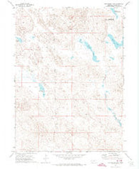 Richardson Lake Nebraska Historical topographic map, 1:24000 scale, 7.5 X 7.5 Minute, Year 1971