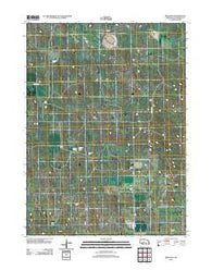 Ringgold Nebraska Historical topographic map, 1:24000 scale, 7.5 X 7.5 Minute, Year 2011