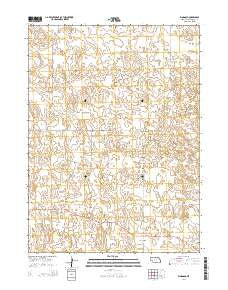 Ringgold Nebraska Current topographic map, 1:24000 scale, 7.5 X 7.5 Minute, Year 2014