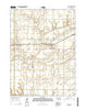 Rising City Nebraska Current topographic map, 1:24000 scale, 7.5 X 7.5 Minute, Year 2014