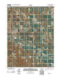 Riverdale Nebraska Historical topographic map, 1:24000 scale, 7.5 X 7.5 Minute, Year 2011