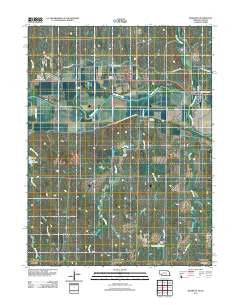 Riverton Nebraska Historical topographic map, 1:24000 scale, 7.5 X 7.5 Minute, Year 2011