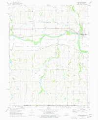 Riverton Nebraska Historical topographic map, 1:24000 scale, 7.5 X 7.5 Minute, Year 1974