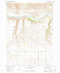 Riverview Nebraska Historical topographic map, 1:24000 scale, 7.5 X 7.5 Minute, Year 1949