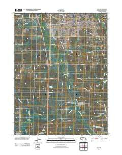 Roca Nebraska Historical topographic map, 1:24000 scale, 7.5 X 7.5 Minute, Year 2011