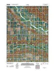 Rockville Nebraska Historical topographic map, 1:24000 scale, 7.5 X 7.5 Minute, Year 2011