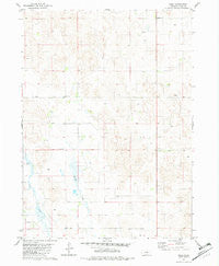 Rose Nebraska Historical topographic map, 1:24000 scale, 7.5 X 7.5 Minute, Year 1981