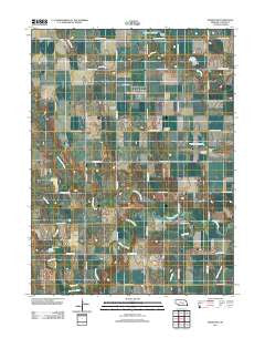 Roseland Nebraska Historical topographic map, 1:24000 scale, 7.5 X 7.5 Minute, Year 2011