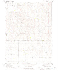 Roten Valley South Nebraska Historical topographic map, 1:24000 scale, 7.5 X 7.5 Minute, Year 1972