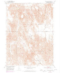 Round Valley Nebraska Historical topographic map, 1:24000 scale, 7.5 X 7.5 Minute, Year 1951