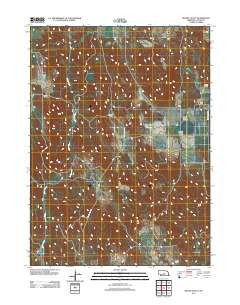 Round Valley Nebraska Historical topographic map, 1:24000 scale, 7.5 X 7.5 Minute, Year 2011
