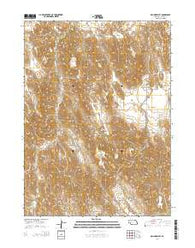 Round Valley Nebraska Current topographic map, 1:24000 scale, 7.5 X 7.5 Minute, Year 2014