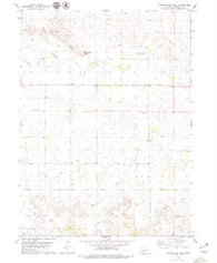 Roundhouse Rock Nebraska Historical topographic map, 1:24000 scale, 7.5 X 7.5 Minute, Year 1979