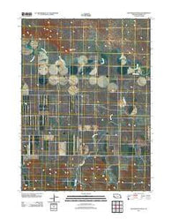 Roundhouse Rock Nebraska Historical topographic map, 1:24000 scale, 7.5 X 7.5 Minute, Year 2011