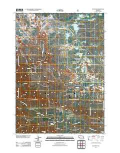 Roundtop Nebraska Historical topographic map, 1:24000 scale, 7.5 X 7.5 Minute, Year 2011
