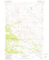 Roundtop Nebraska Historical topographic map, 1:24000 scale, 7.5 X 7.5 Minute, Year 1980