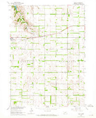 Royal Nebraska Historical topographic map, 1:24000 scale, 7.5 X 7.5 Minute, Year 1963