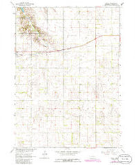 Royal Nebraska Historical topographic map, 1:24000 scale, 7.5 X 7.5 Minute, Year 1963