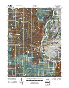 Rulo Nebraska Historical topographic map, 1:24000 scale, 7.5 X 7.5 Minute, Year 2011