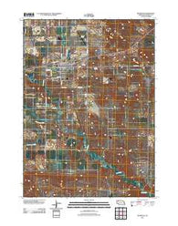 Rushville Nebraska Historical topographic map, 1:24000 scale, 7.5 X 7.5 Minute, Year 2011